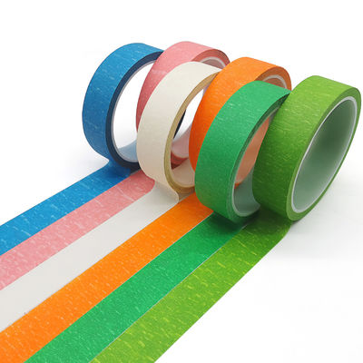 Resist 80 Degree Multi Colored Packing Tape High Adhesion Easy Tear Indoor Usage